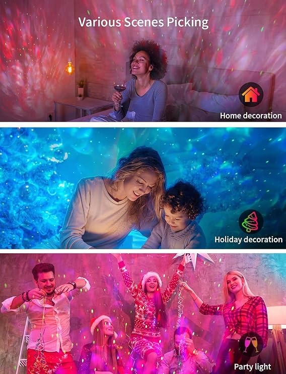 Galaxy Ocean Light Projector